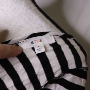 Anthropologie Tops - Anthropologie Mine Striped Crop Top Size Lg Anthropologie Tops - Anthropologie Mine Striped Crop Top Size Lg